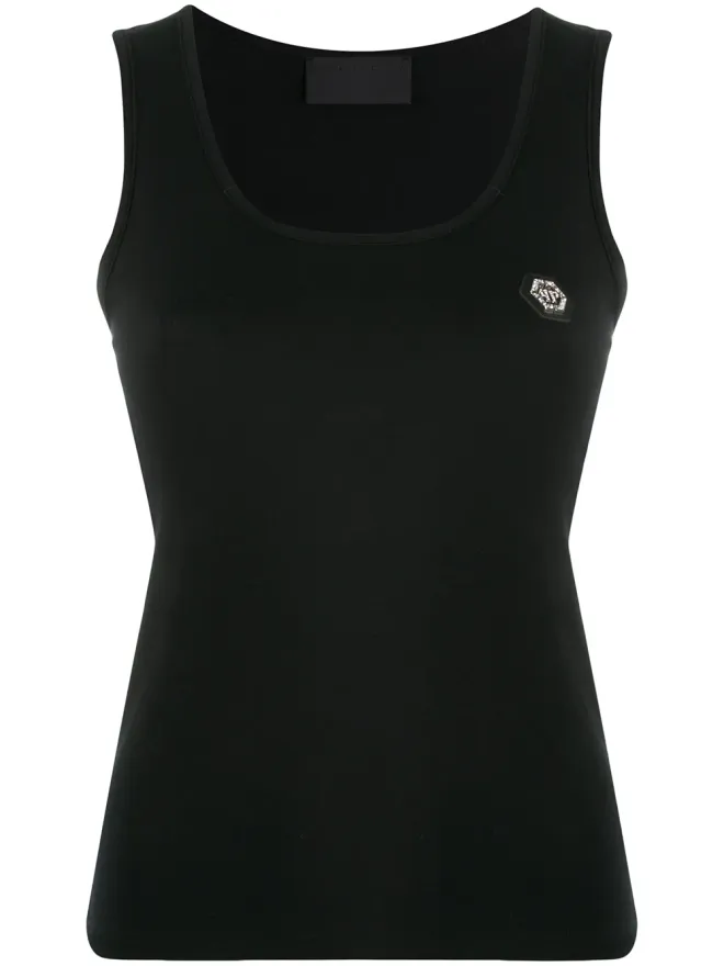Philipp Plein Philipp Plein ロゴタンクトップの商品画像