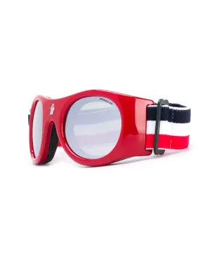 Moncler Eyewear 登山用ゴーグル - Red - サムネイル2