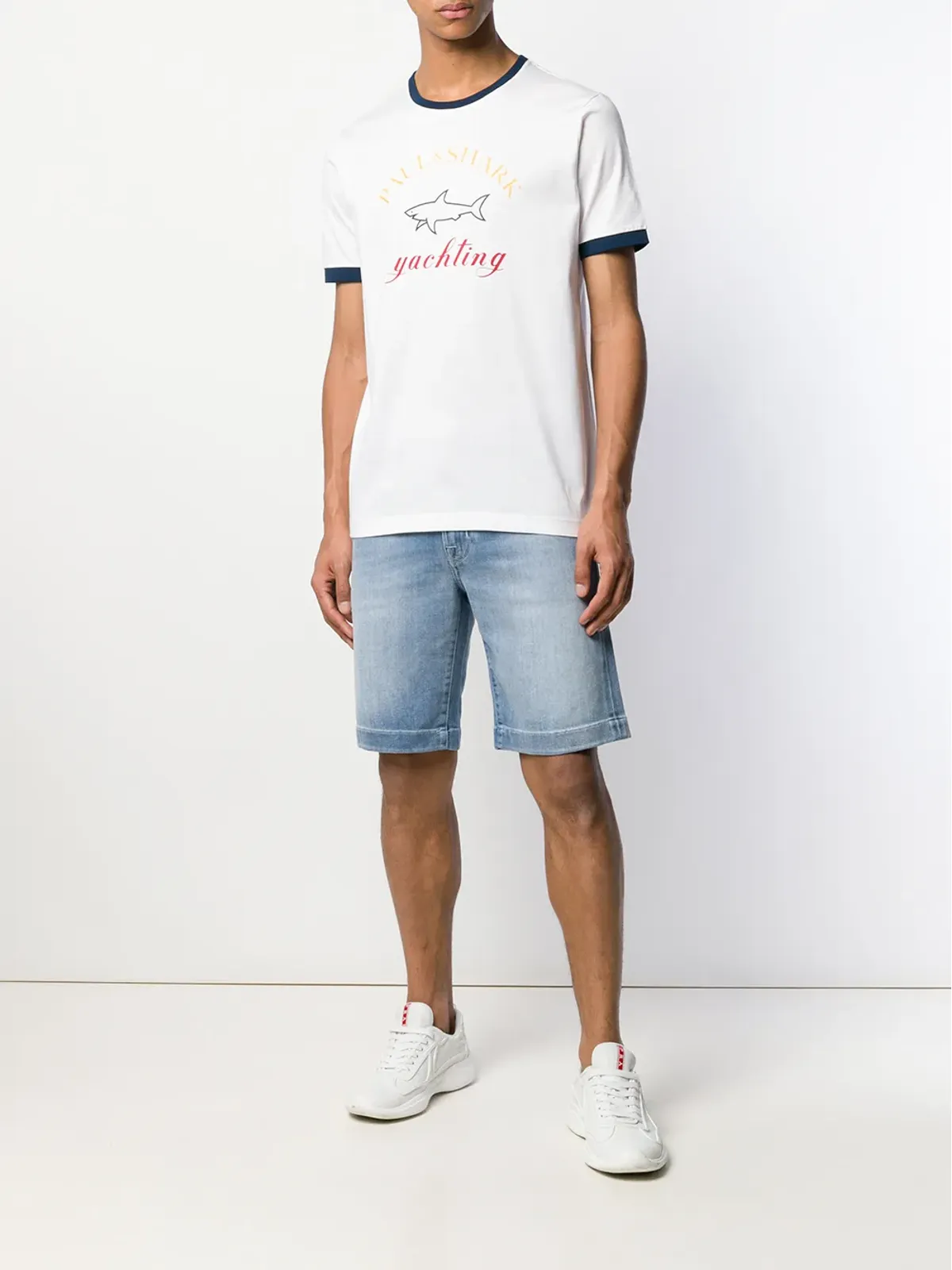 Paul & Shark ロゴモチーフTシャツ - 画像2