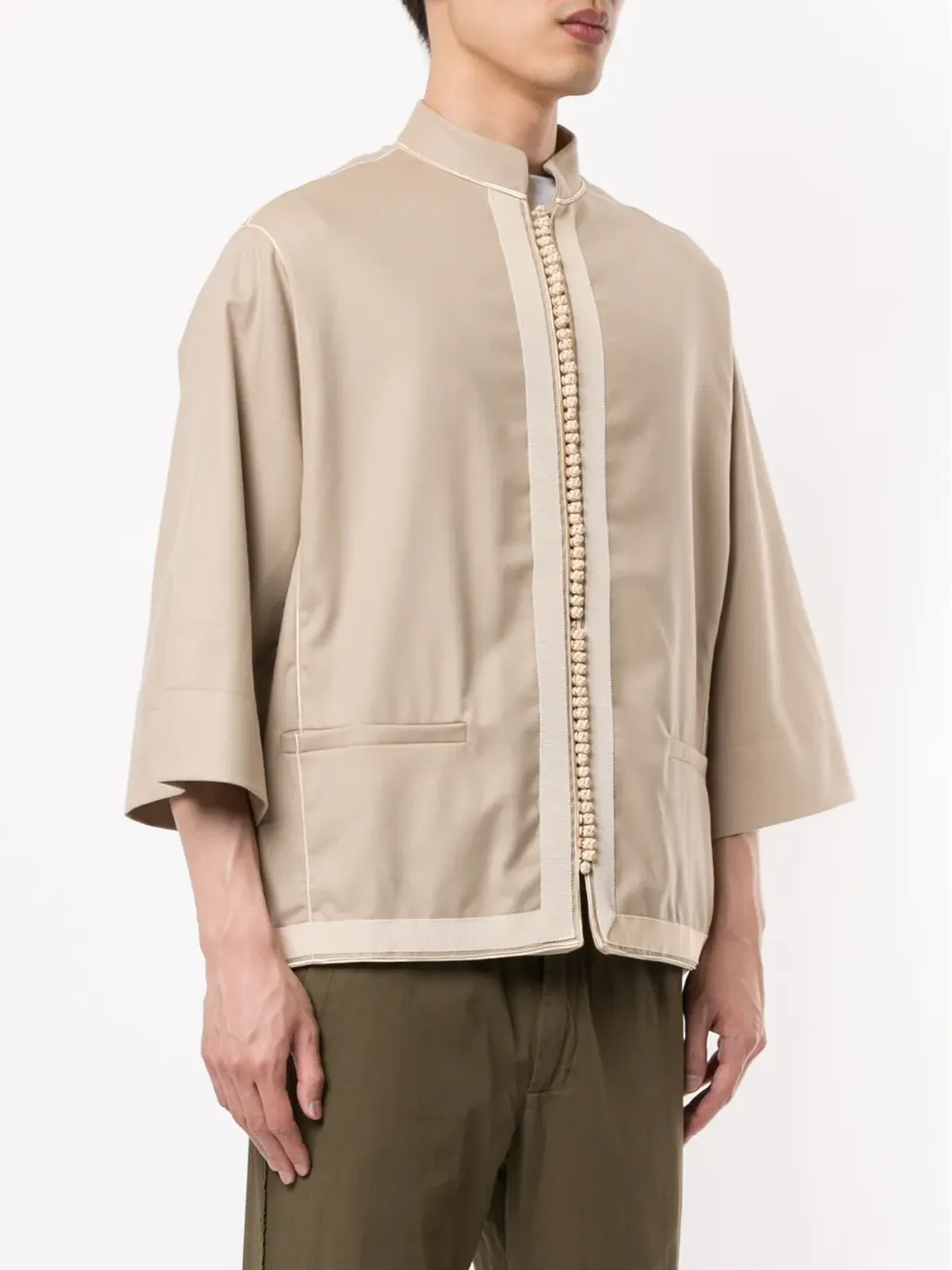 Haider Ackermann チャイニーズスタイルシャツ - 画像3