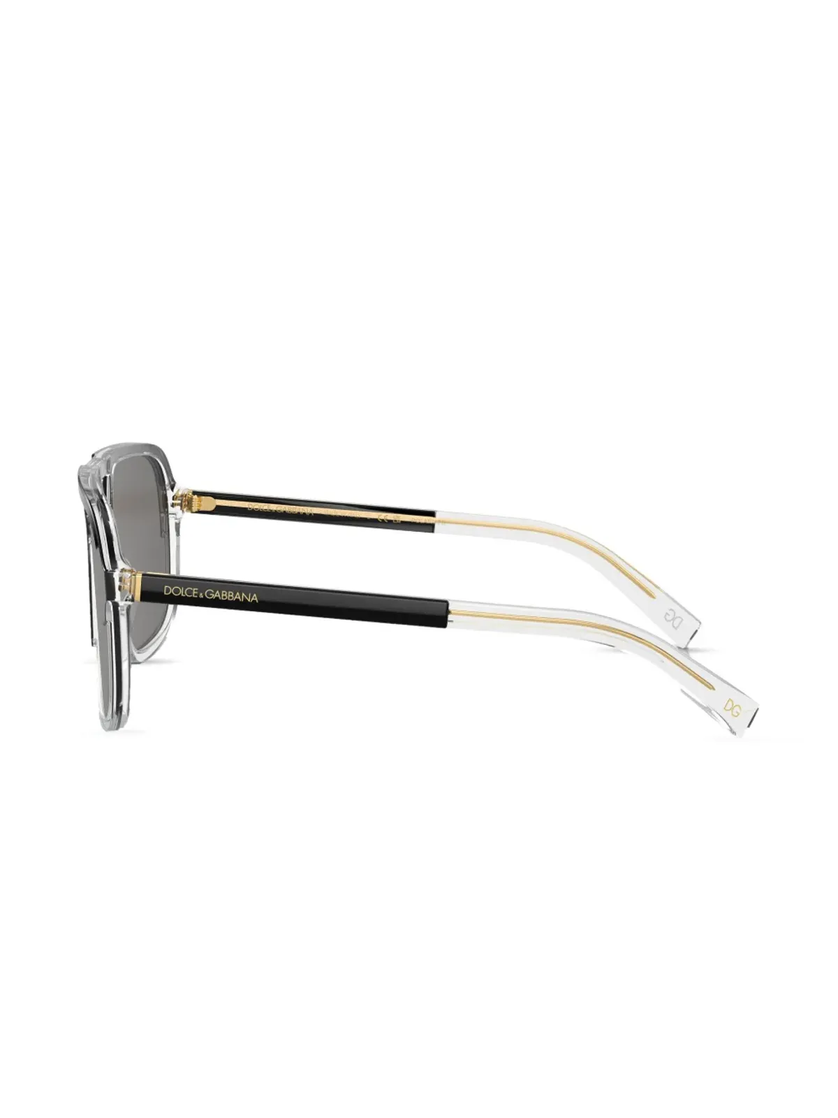 Dolce & Gabbana Eyewear パイロットフレームサングラス - 画像3
