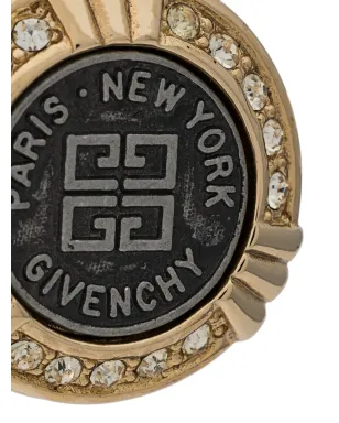 Givenchy Pre-Owned 1980年代アールデコ風イヤリング - ゴールド - サムネイル3