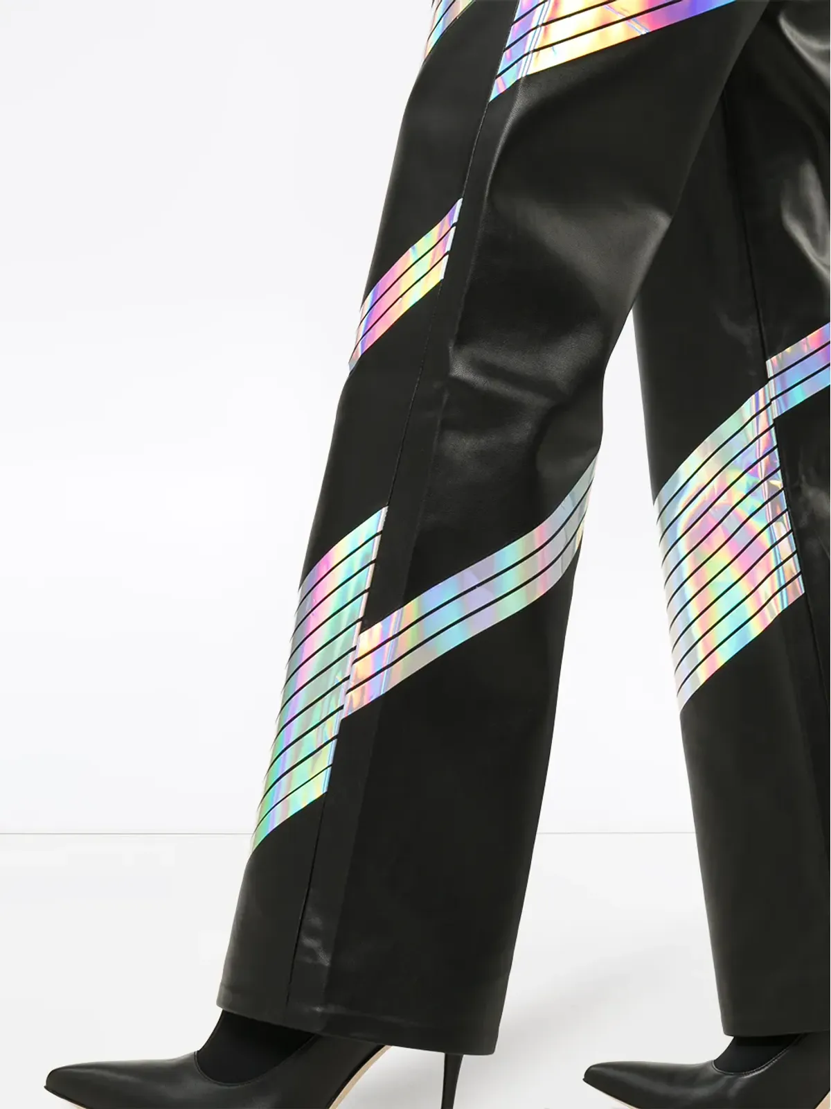 Materiel ホログラフィックストライプパンツ - 画像5