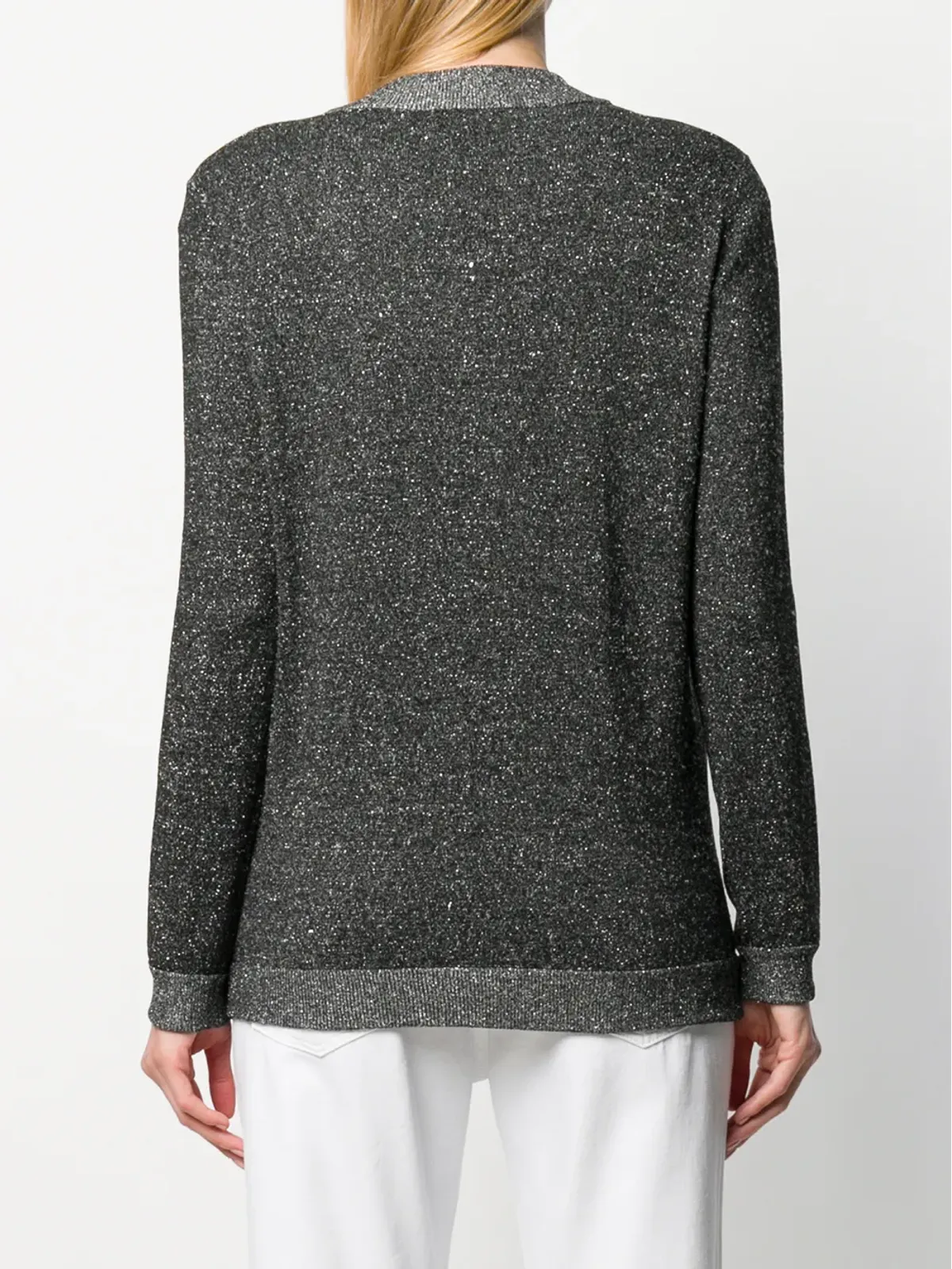 Philipp Plein ロゴ入りルレックスニット - 画像4