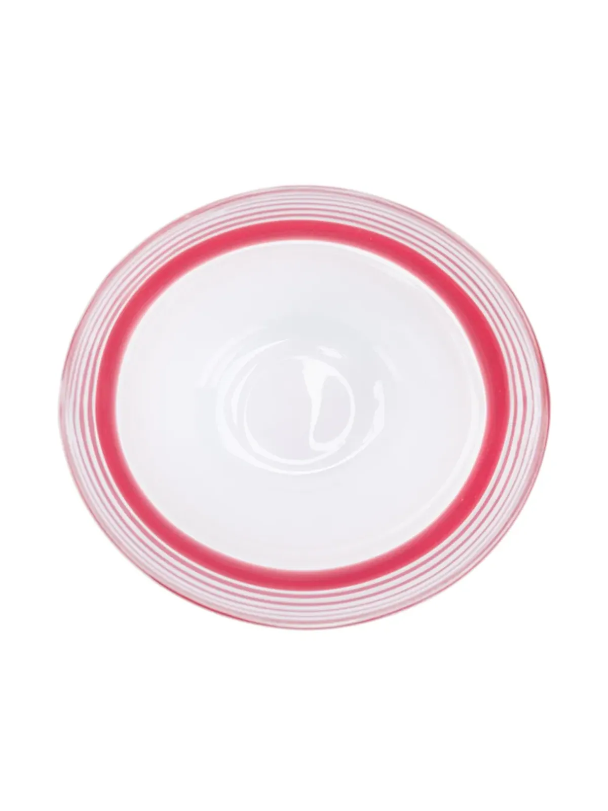 Carlo Moretti stripe print glass - Red - 画像4