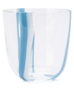 Carlo Moretti two-tone stripe glass - Blue - サムネイル1