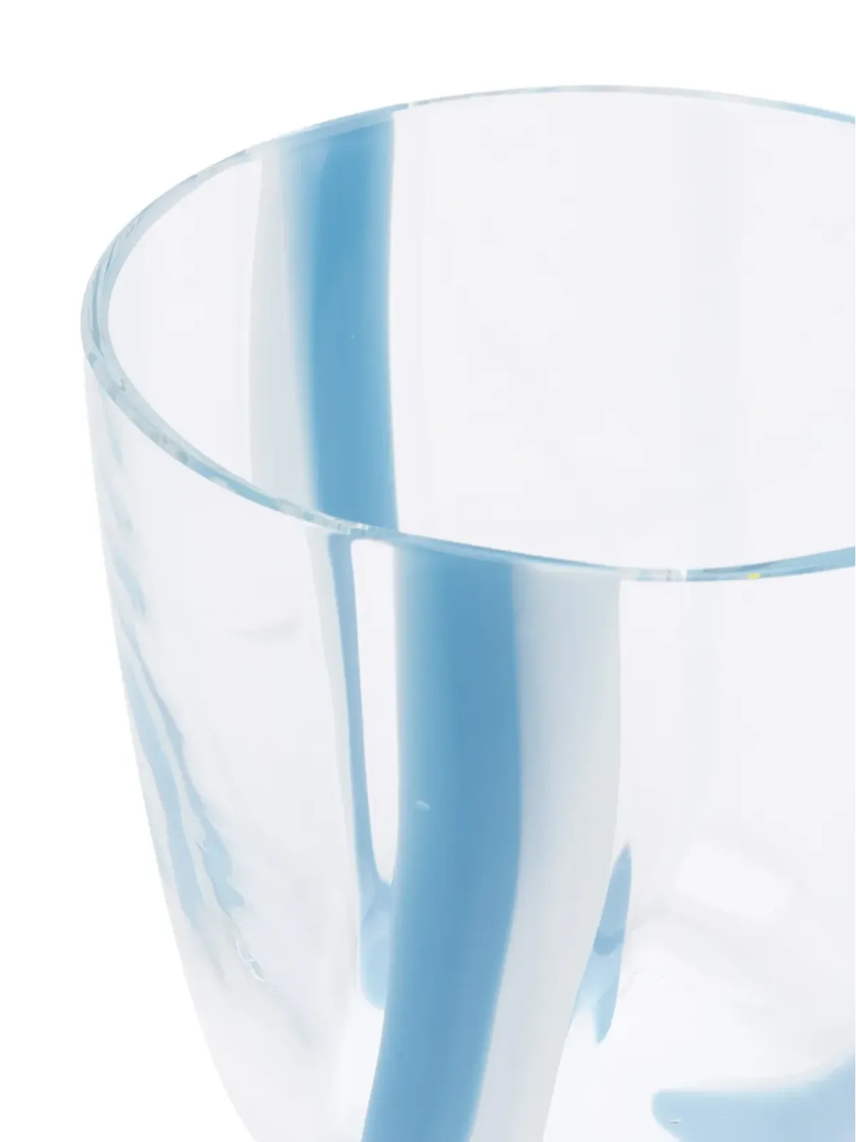 Carlo Moretti two-tone stripe glass - Blue - 画像3