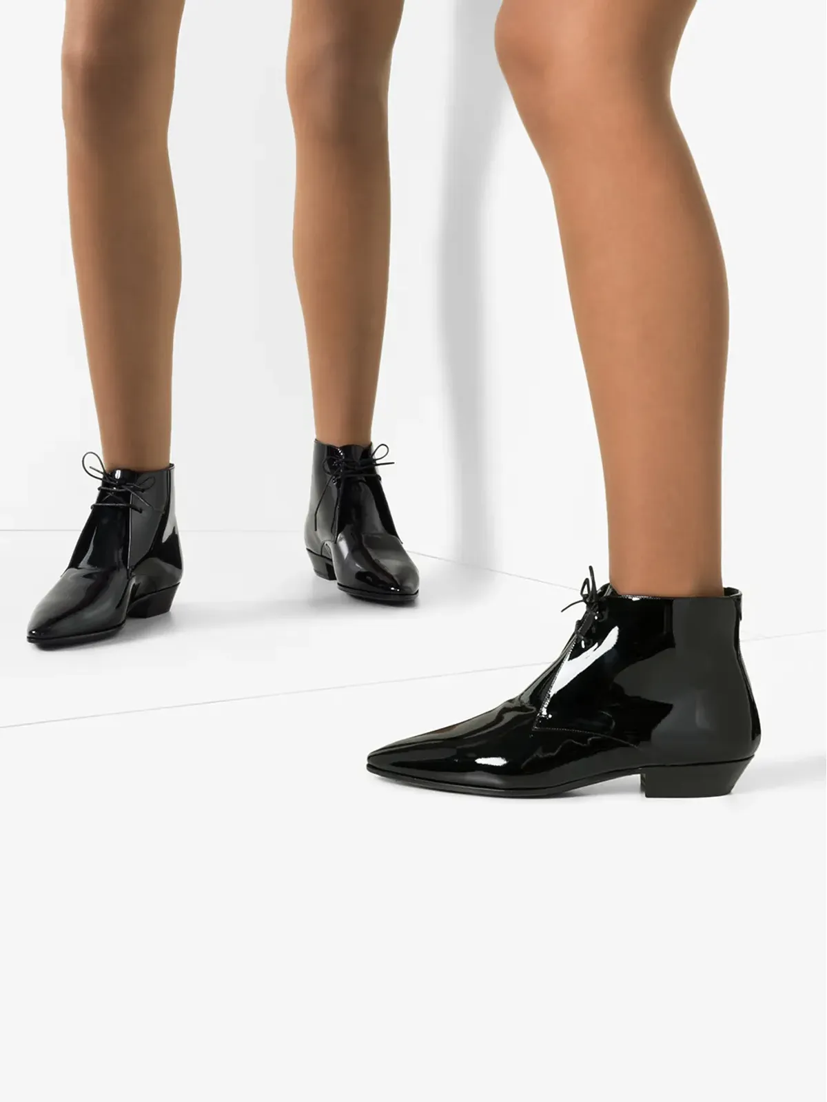 Saint Laurent ジョナス アンクルブーツ - 画像3