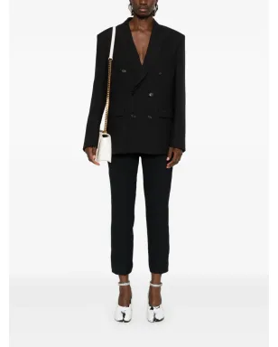 Alexander McQueen クレープ地のシガレットパンツ - サムネイル2