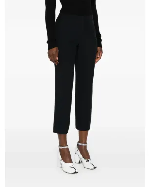 Alexander McQueen クレープ地のシガレットパンツ - サムネイル3