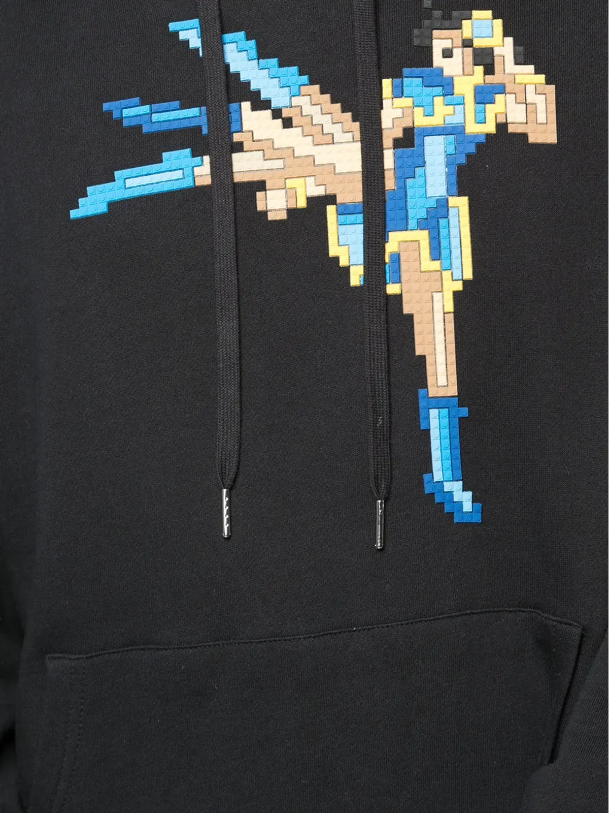 Mostly Heard Rarely Seen 8-Bit アイアンレディ ピクセル柄フーディ - 画像5