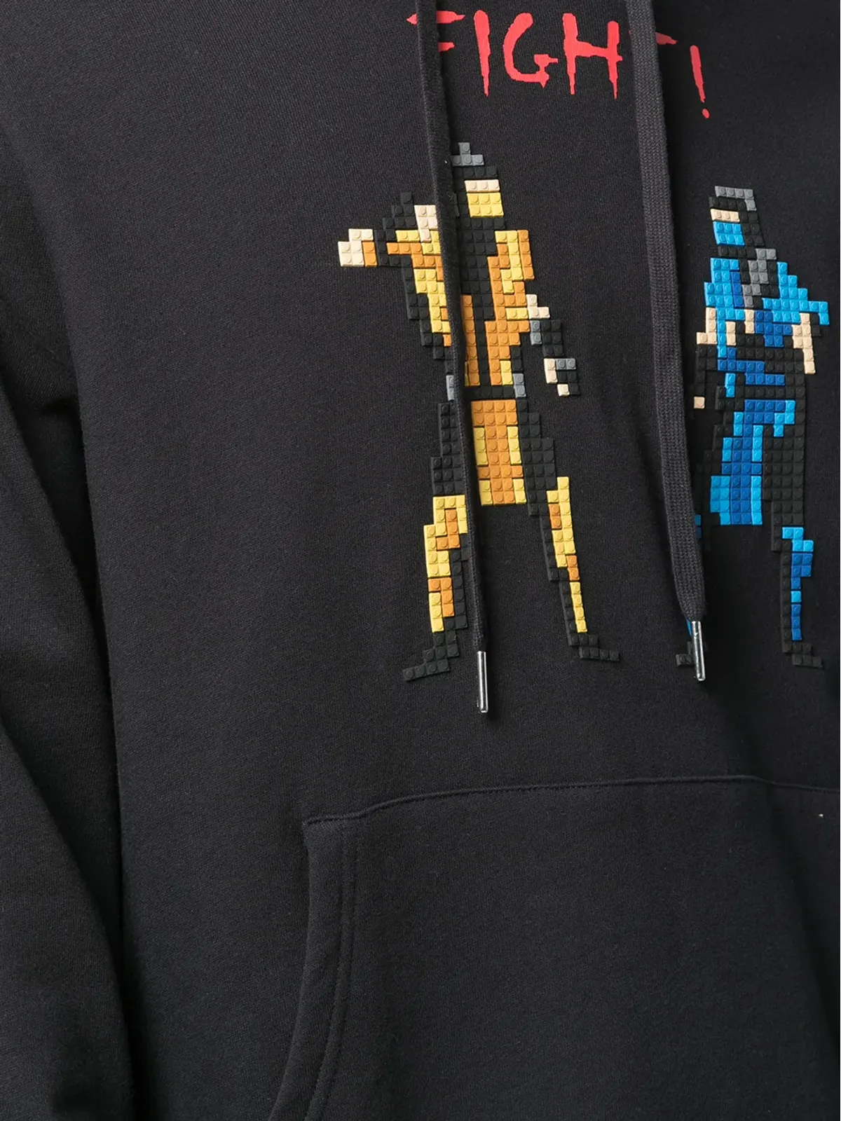 Mostly Heard Rarely Seen 8-Bit Fight! ピクセル風フーディ - 画像5