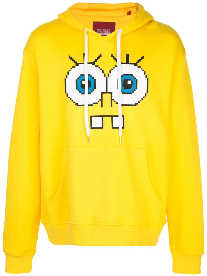 Mostly Heard Rarely Seen 8-Bit Mostly Heard Rarely Seen 8-Bit Snaggle Teethモチーフ フーディー - イエローの商品画像