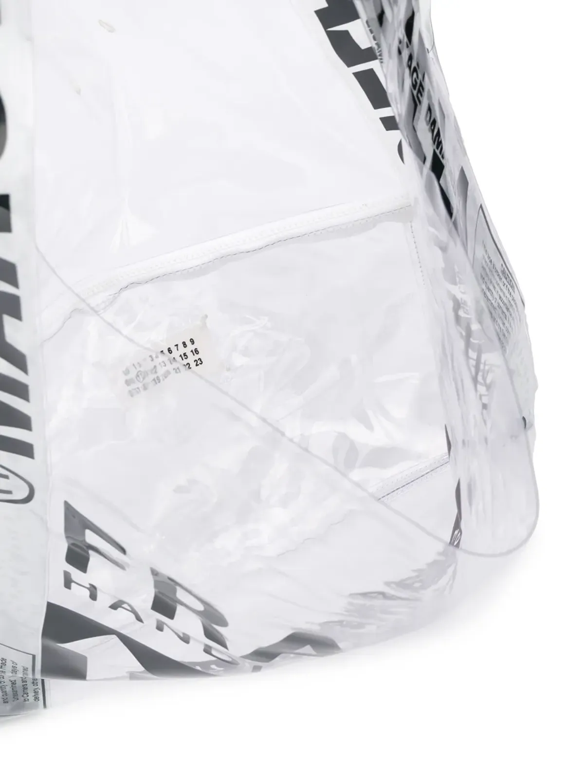 Maison Margiela フラジャイル ショッパー トート - 画像5