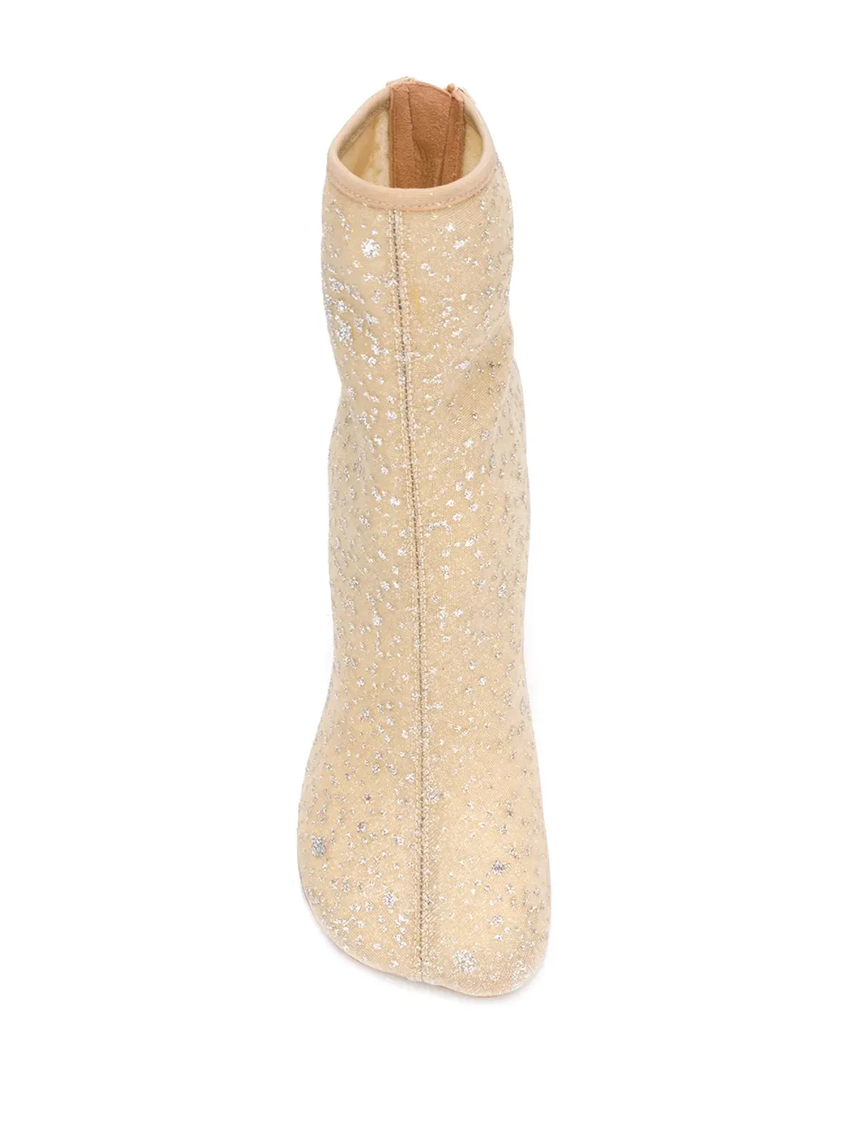 MM6 Maison Margiela トーシェイプド アンクルブーツ - 画像4