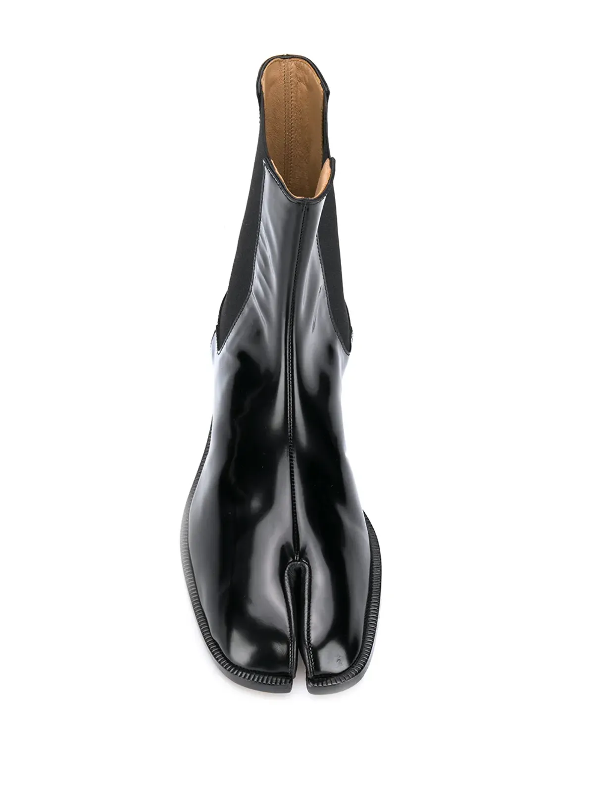 Maison Margiela タビレザー チェルシーブーツ - 画像4