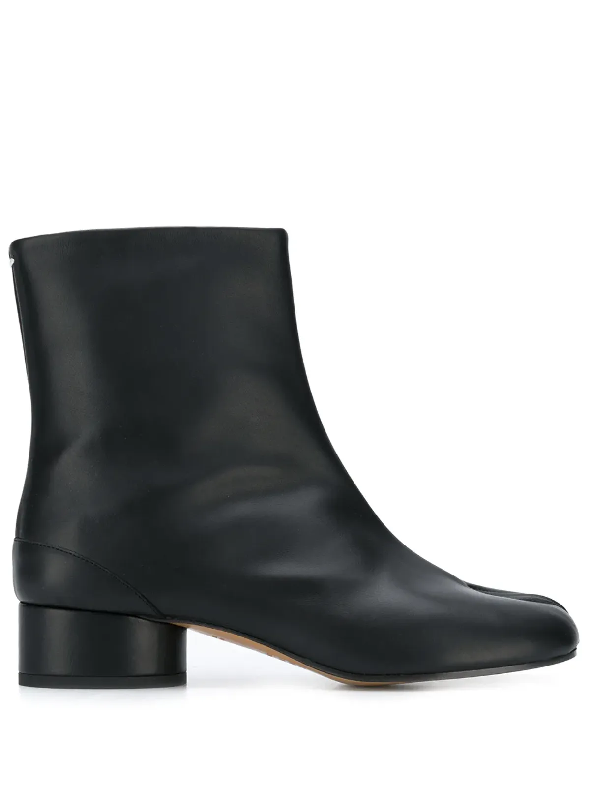 Maison Margiela タビ レザー アンクルブーツ - 画像1