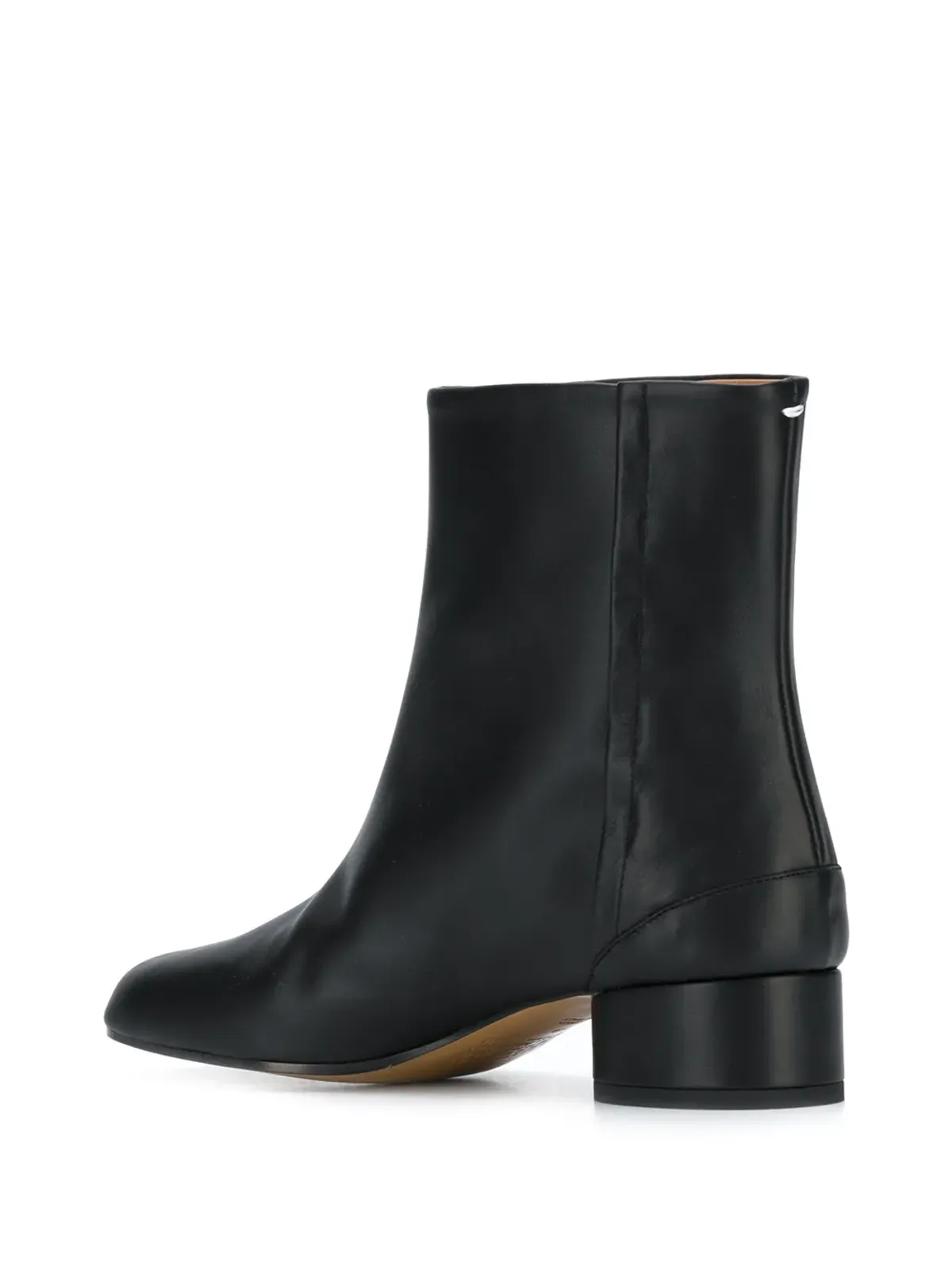 Maison Margiela タビ レザー アンクルブーツ - 画像3