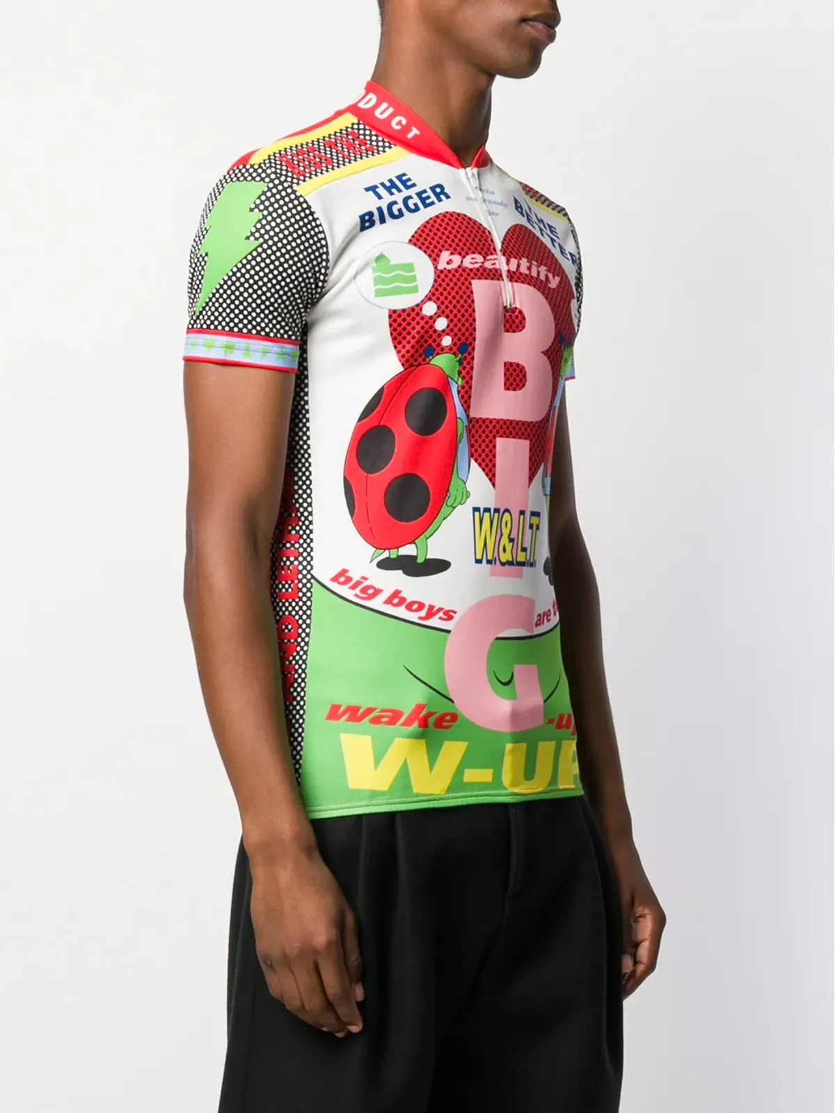 Walter Van Beirendonck 1996年の Killer Astral Travel 4 D-Hi-D サイクリングトップ - 画像3