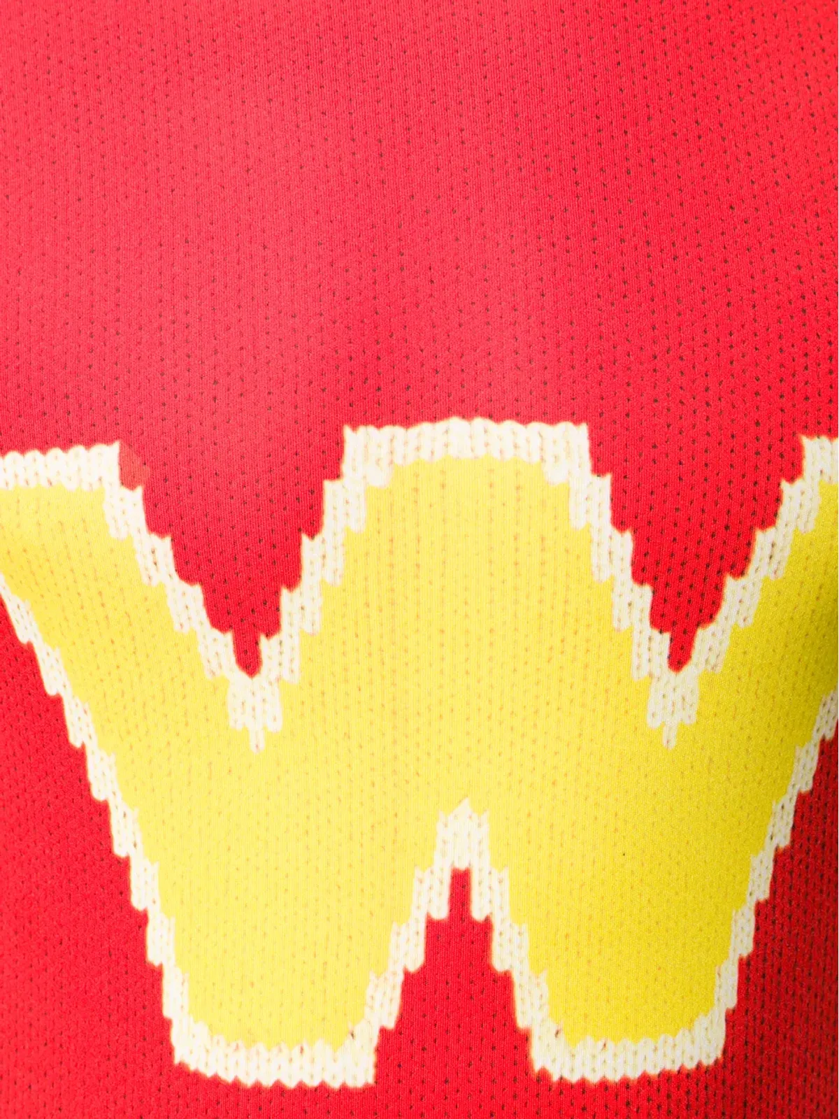 Walter Van Beirendonck 1996/97年 Wonderland トロンプ・ルイユ トップ - Yellow - 画像5