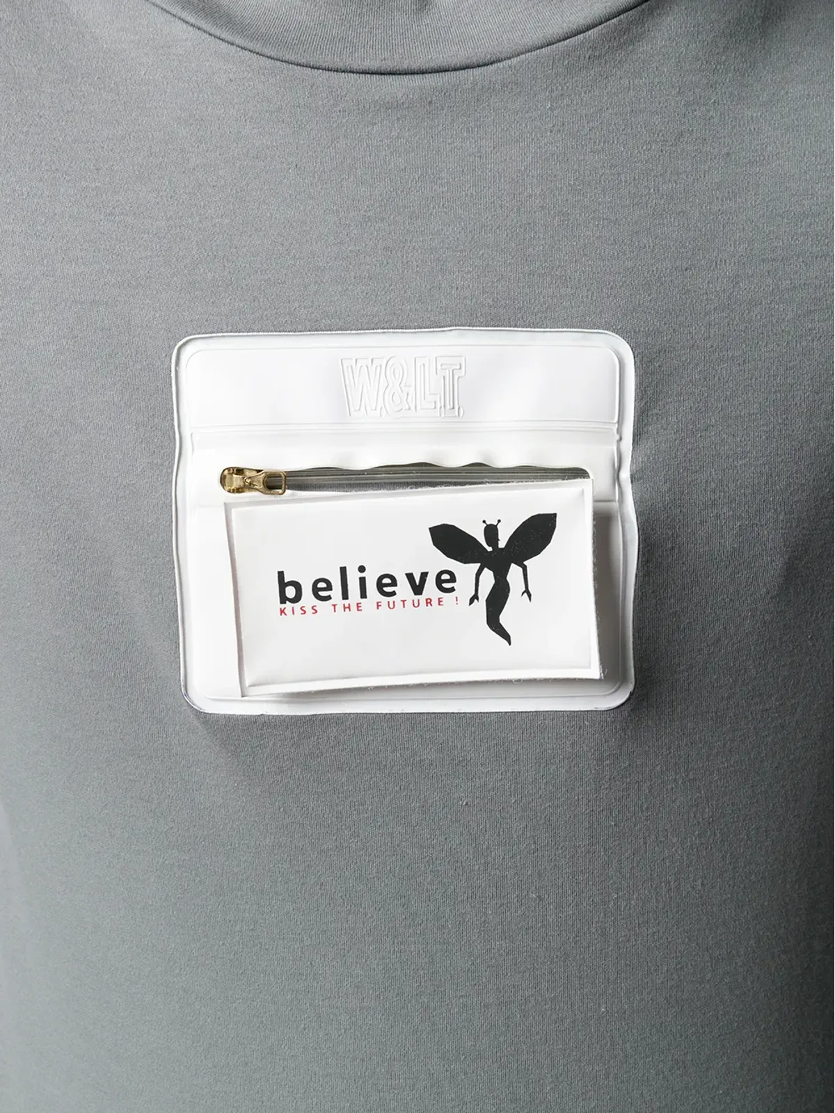 Walter Van Beirendonck Pre-Owned 1997/98 Avatar Believe ロングスリーブTシャツ グレー - 画像5