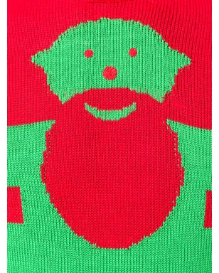 Walter Van Beirendonck ビンテージ イントアルシアニット ジャンパー レッド - サムネイル5