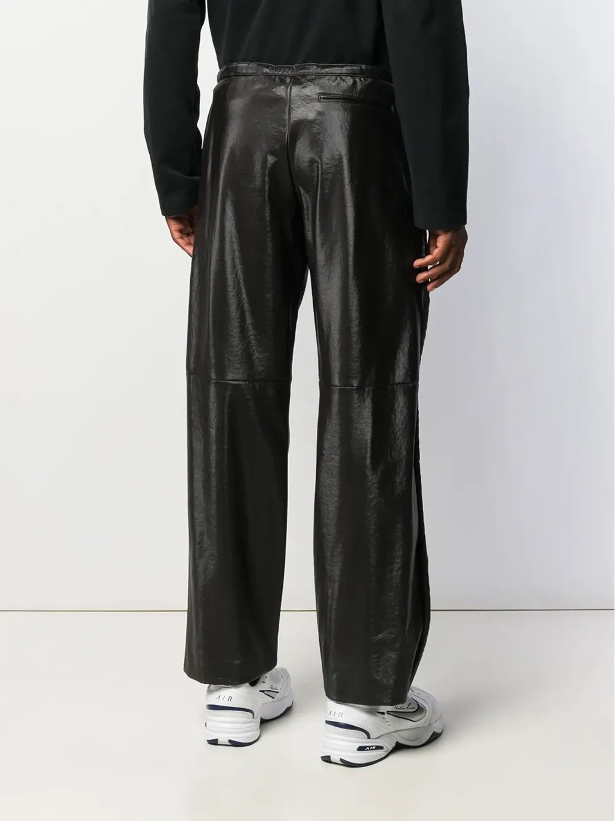 Walter Van Beirendonck ビンテージ 2009/10's Glow フェイクレザー パンツ - 画像4