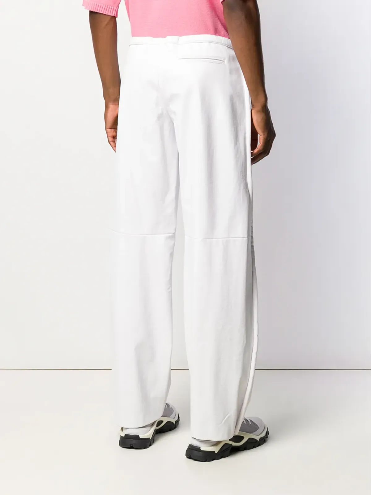 Walter Van Beirendonck Pre-Owned 2009/10 Glow フェイクレザー パンツ - White - 画像4