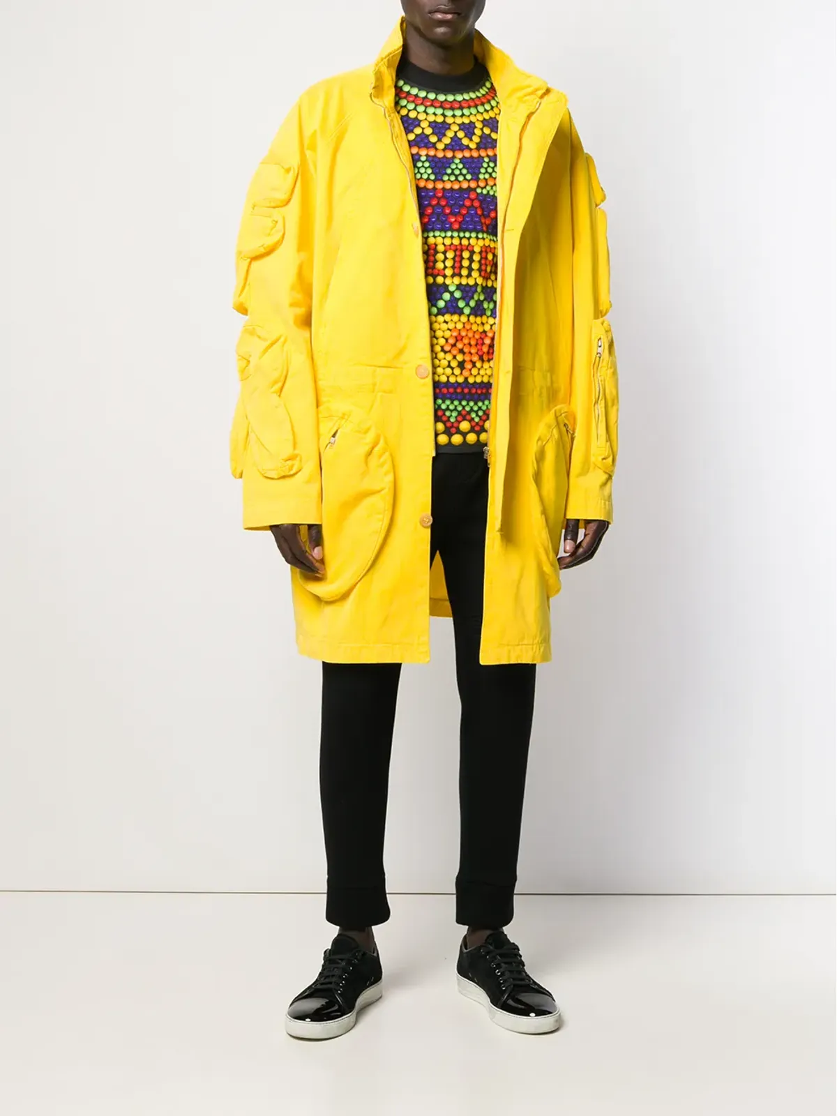 Walter Van Beirendonck Pre-Owned Take A W-Ride カーゴコート - 画像2