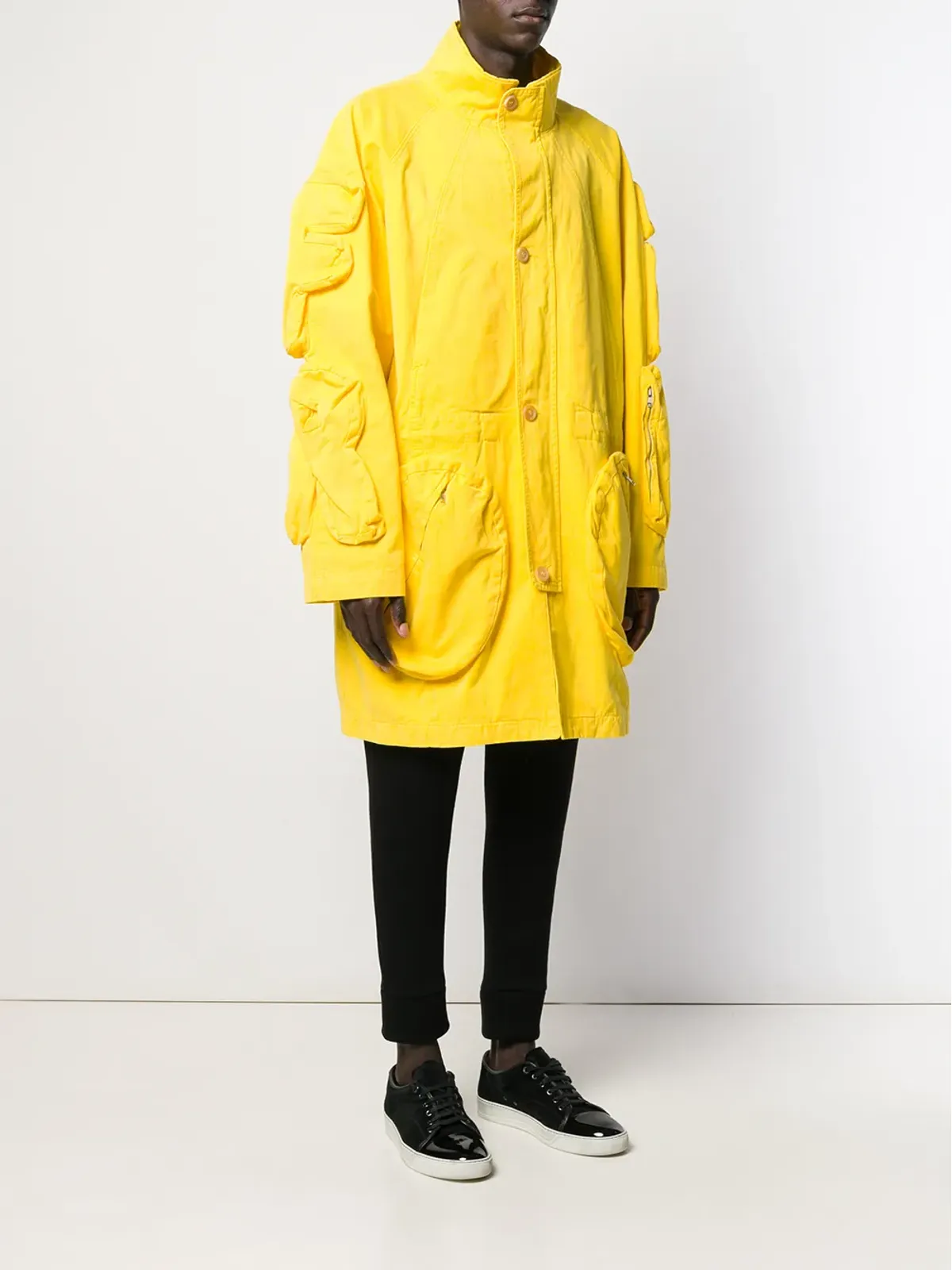 Walter Van Beirendonck Pre-Owned Take A W-Ride カーゴコート - 画像3