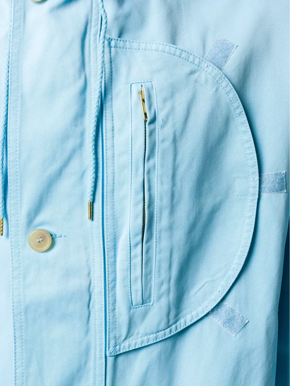 Walter Van Beirendonck Pre-Owned 2012's Cloud Nº9 ポケットパッチド パーカ - ブルー - 画像5