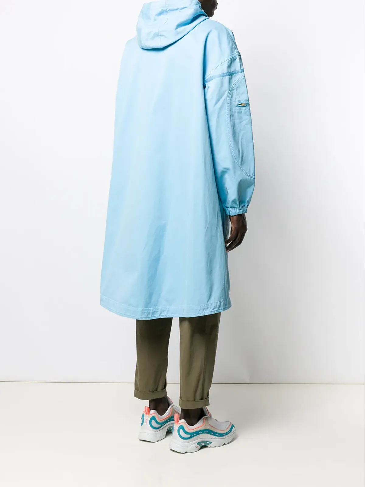 Walter Van Beirendonck Pre-Owned 2012's Cloud Nº9 ポケットパッチド パーカ - ブルー - 画像4