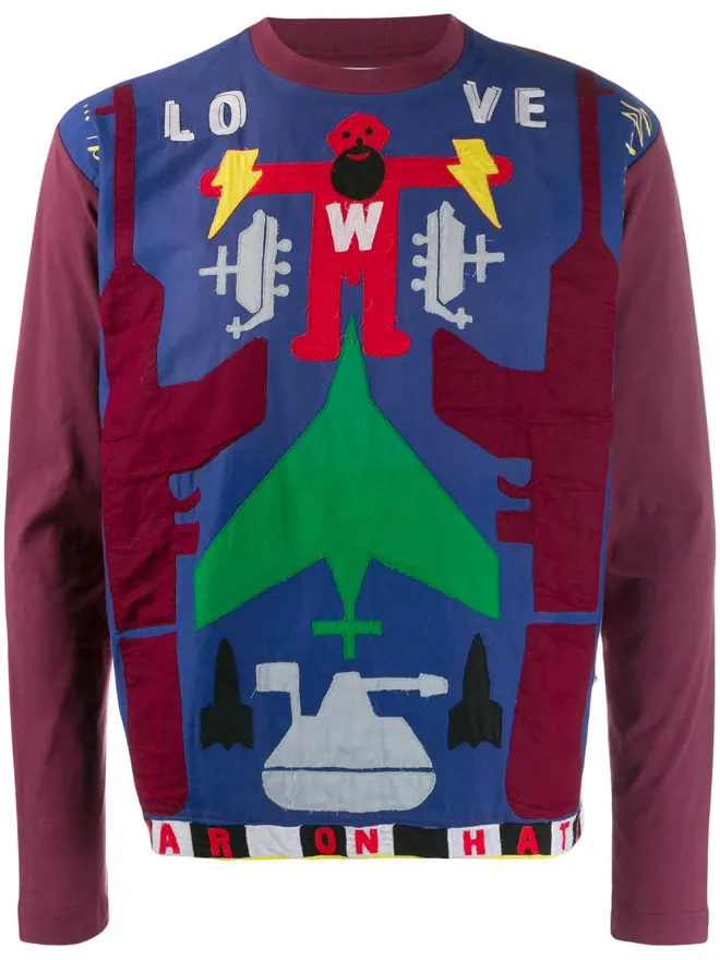 Walter Van Beirendonck Pre-Owned Walter Van Beirendonck Take A W-Ride 長袖Tシャツの商品画像