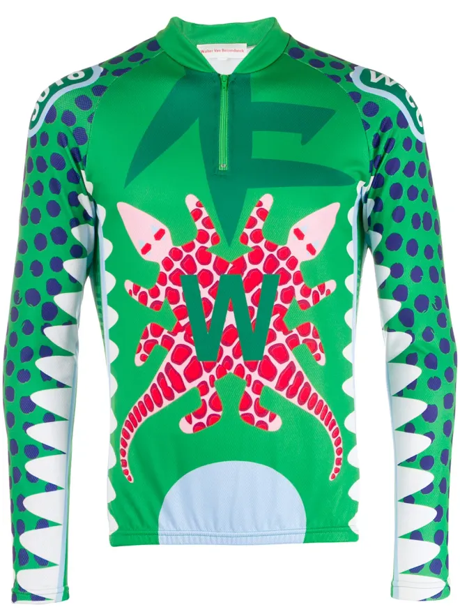 Walter Van Beirendonck Pre-Owned Walter Van Beirendonck ビンテージ サイクリングTシャツの商品画像