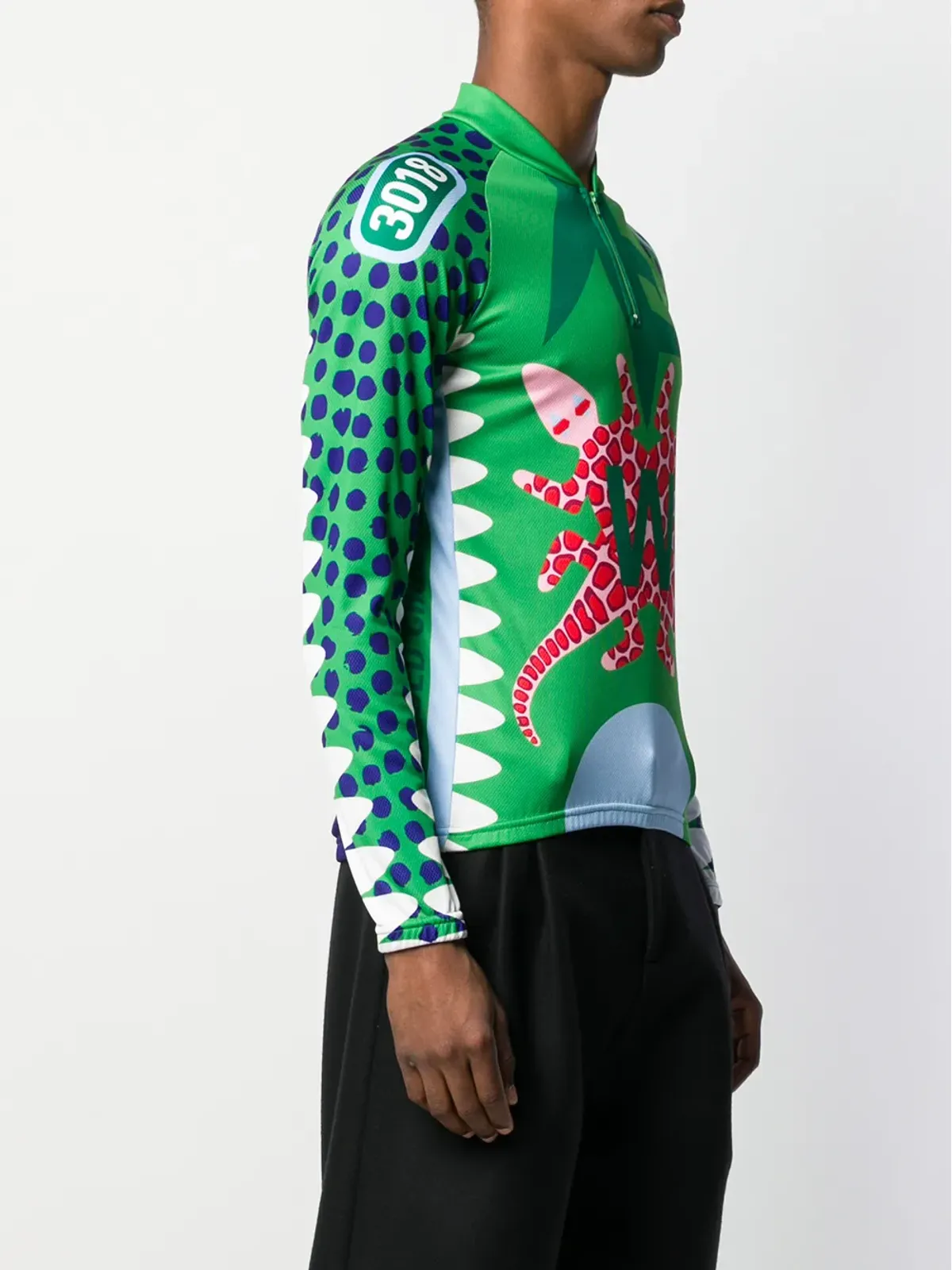 Walter Van Beirendonck ビンテージ サイクリングTシャツ - 画像3