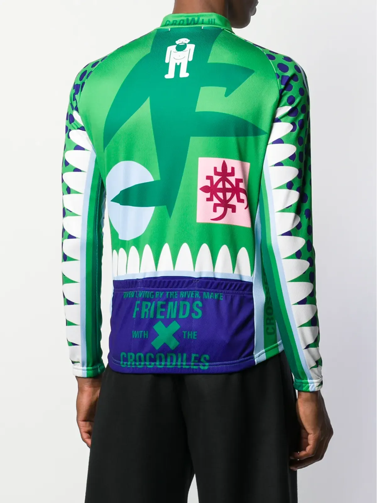 Walter Van Beirendonck ビンテージ サイクリングTシャツ - 画像4
