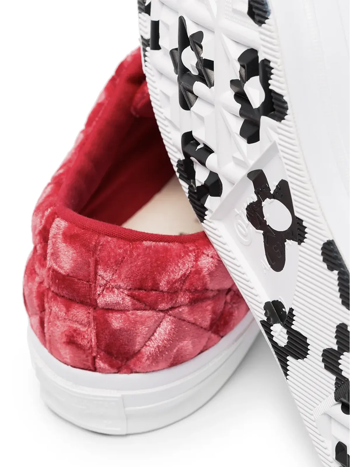 Converse One Star Ox キルテッドベルベット スニーカー - 画像3