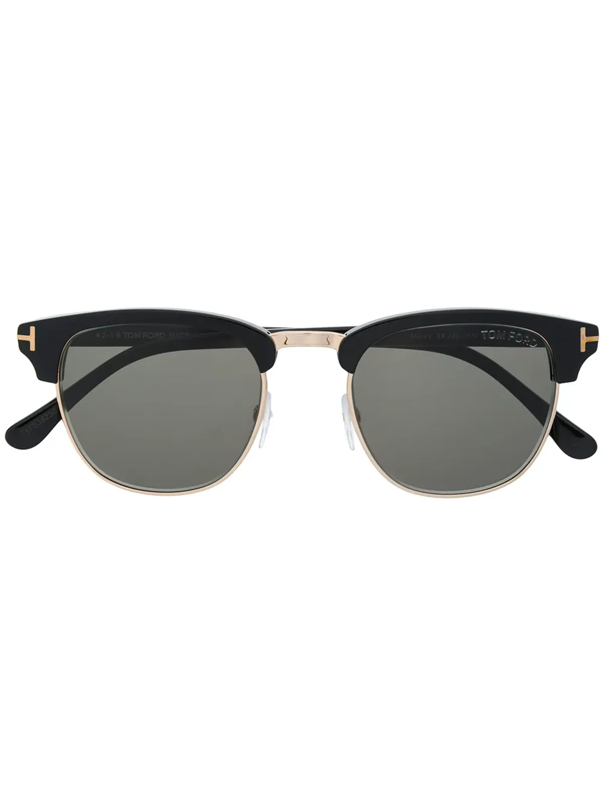 TOM FORD Eyewear アビエータサングラス - ブラック - 画像1