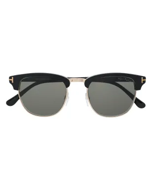 TOM FORD Eyewear アビエータサングラス - ブラック - サムネイル1