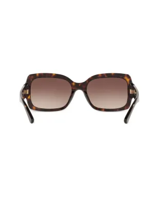 Tory Burch tortoiseshell-effect sunglasses - Brown - サムネイル4