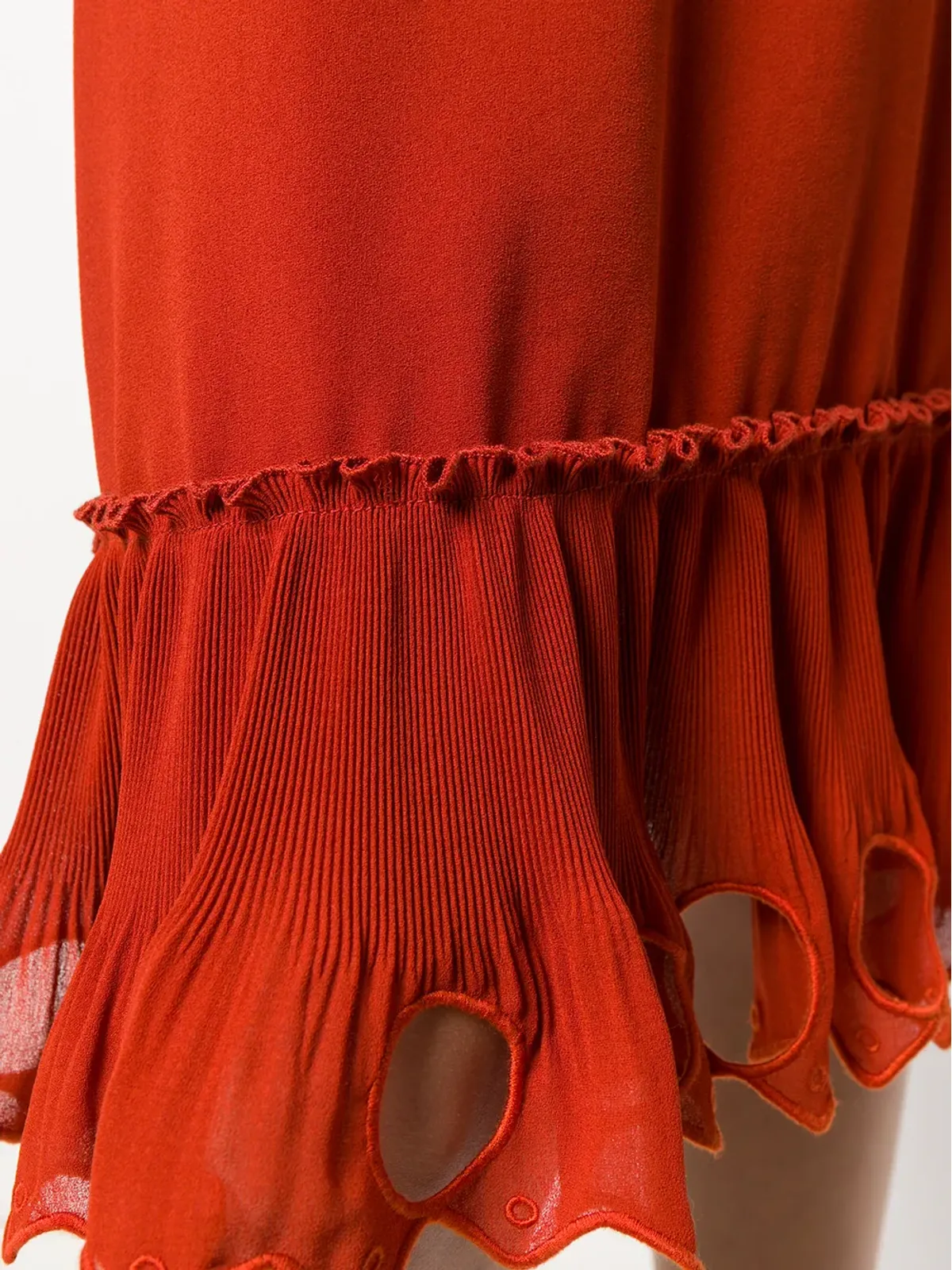 See by Chloé エンベリッシュドヘム スカート - 画像5