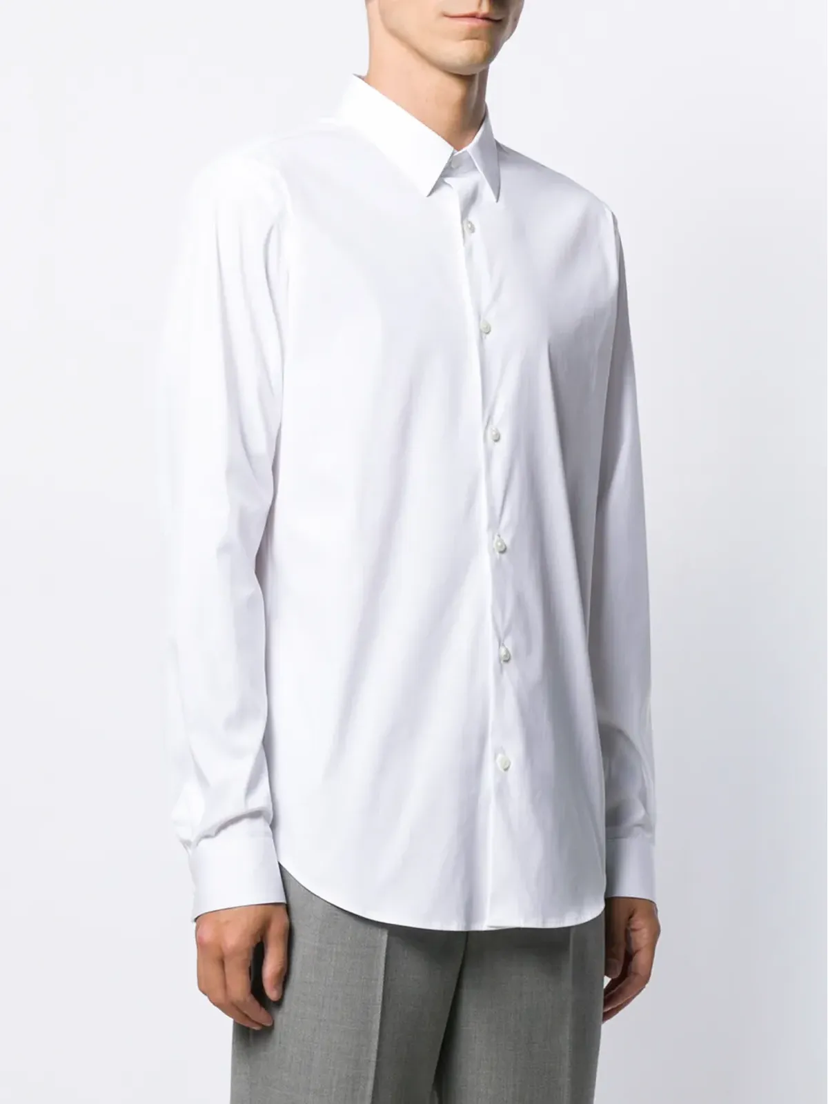 Theory 長袖シャツ - White - 画像3