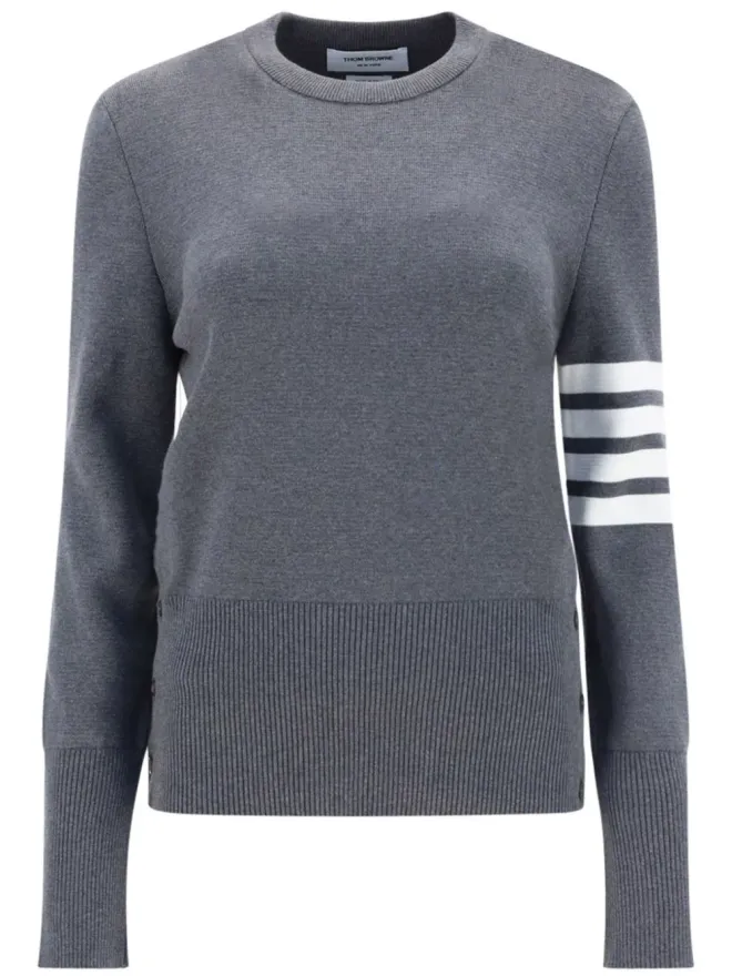 Thom Browne Thom Browne 4-Bar クルーネック セーターの商品画像