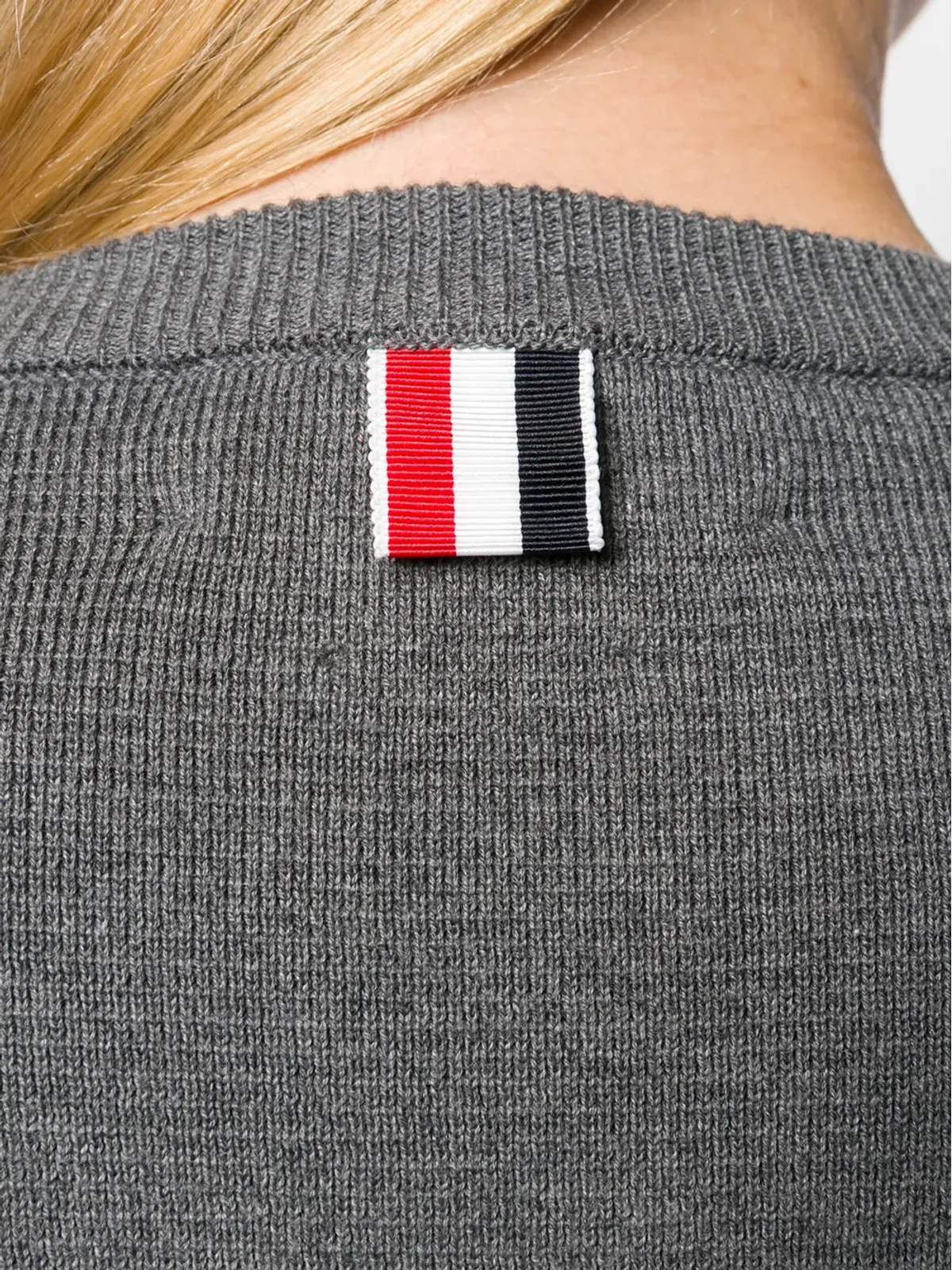 Thom Browne 4-Bar クルーネック セーター - 画像5