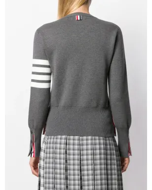 Thom Browne 4-Bar クルーネック セーター - サムネイル4