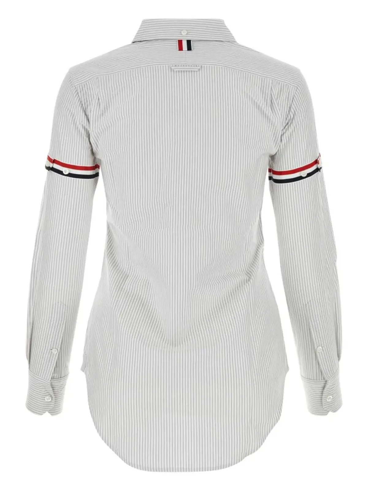 Thom Browne 縦ストライプ RWBディテール シャツ - 画像2