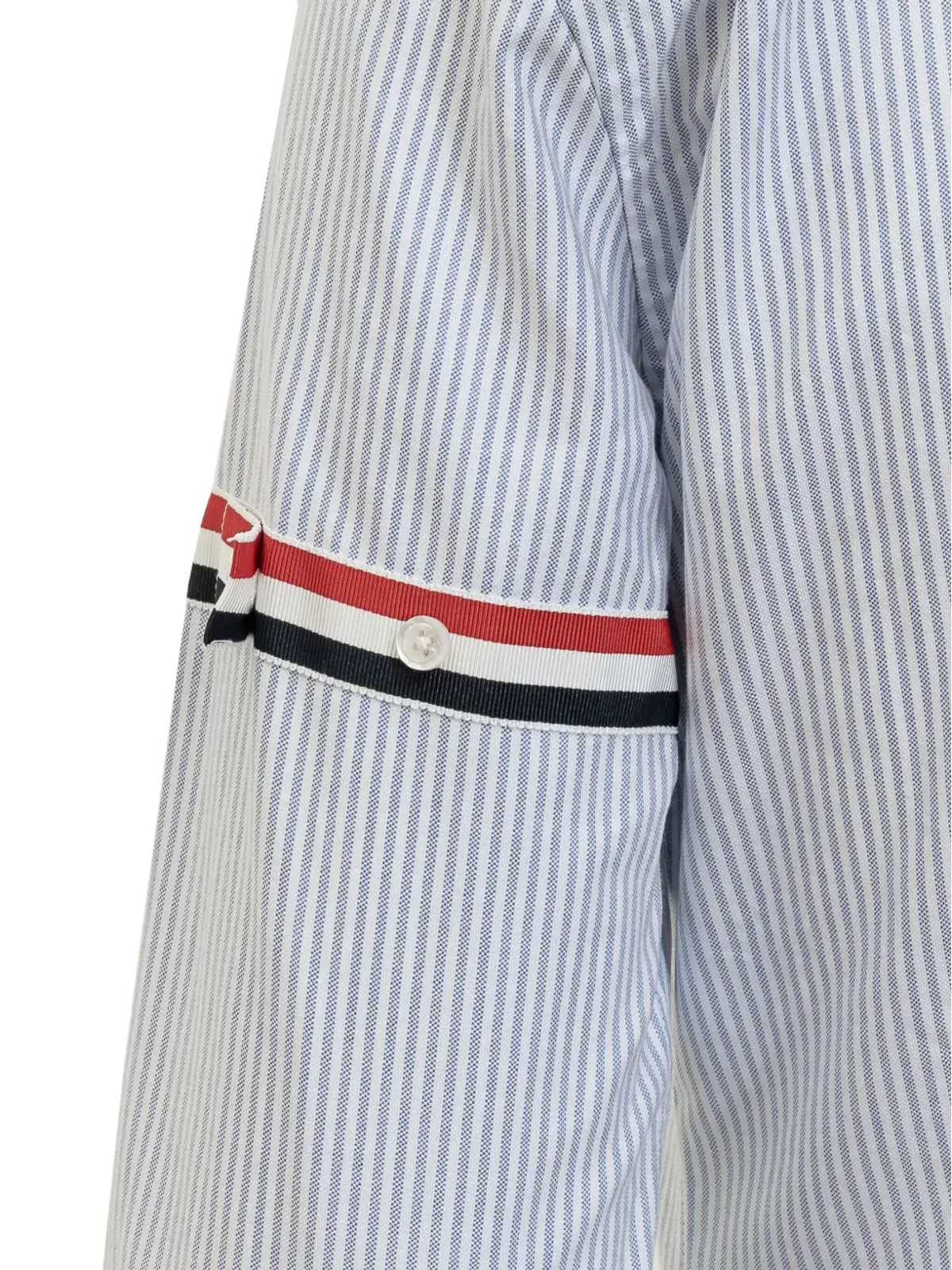 Thom Browne グログランアームバンドシャツ - 画像4