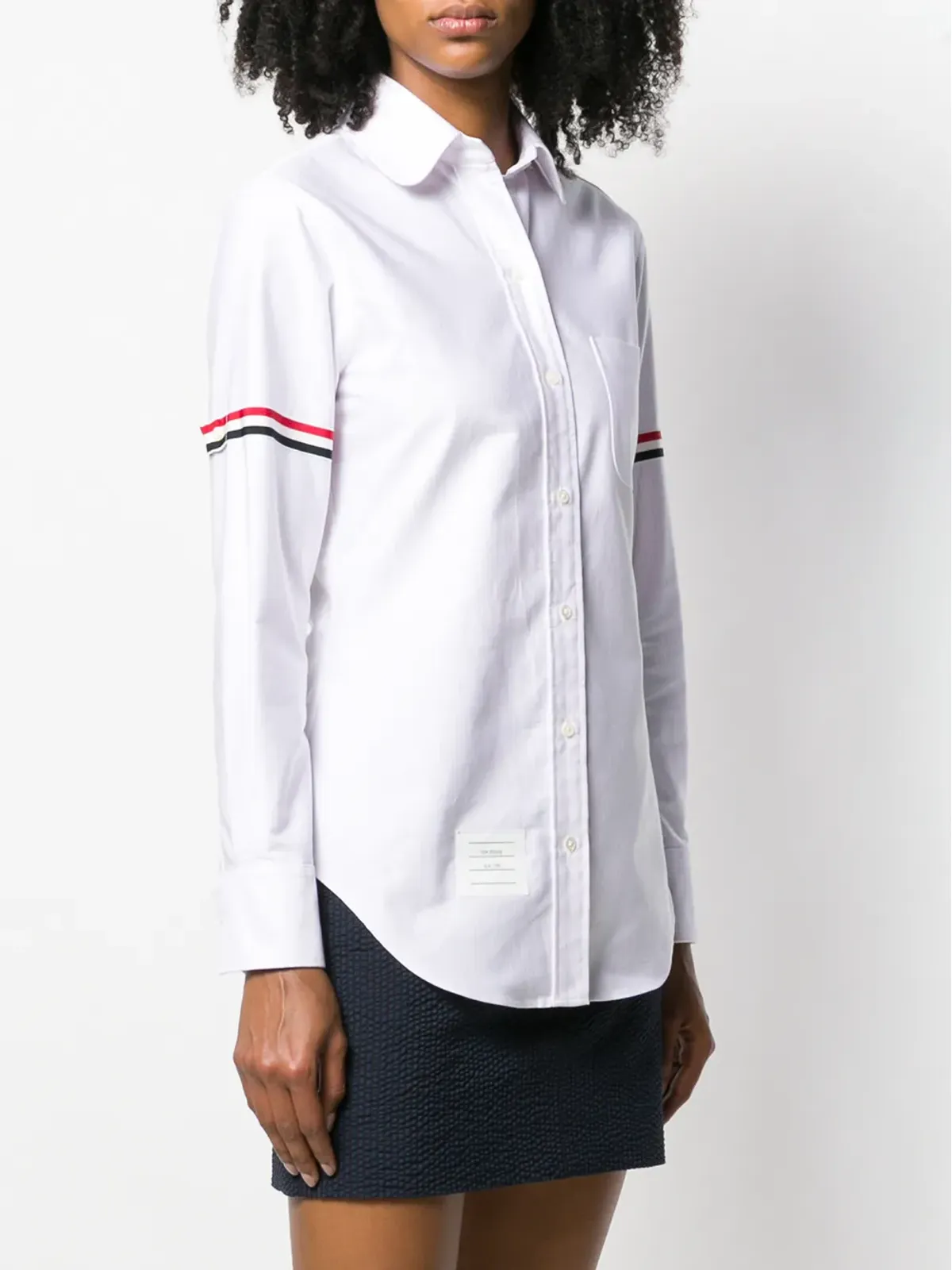 Thom Browne ストライプシャツ - ピンク - 画像3