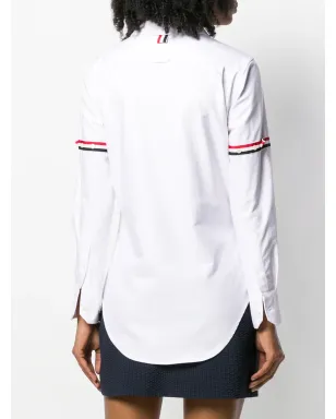 Thom Browne ストライプシャツ - ピンク - サムネイル4