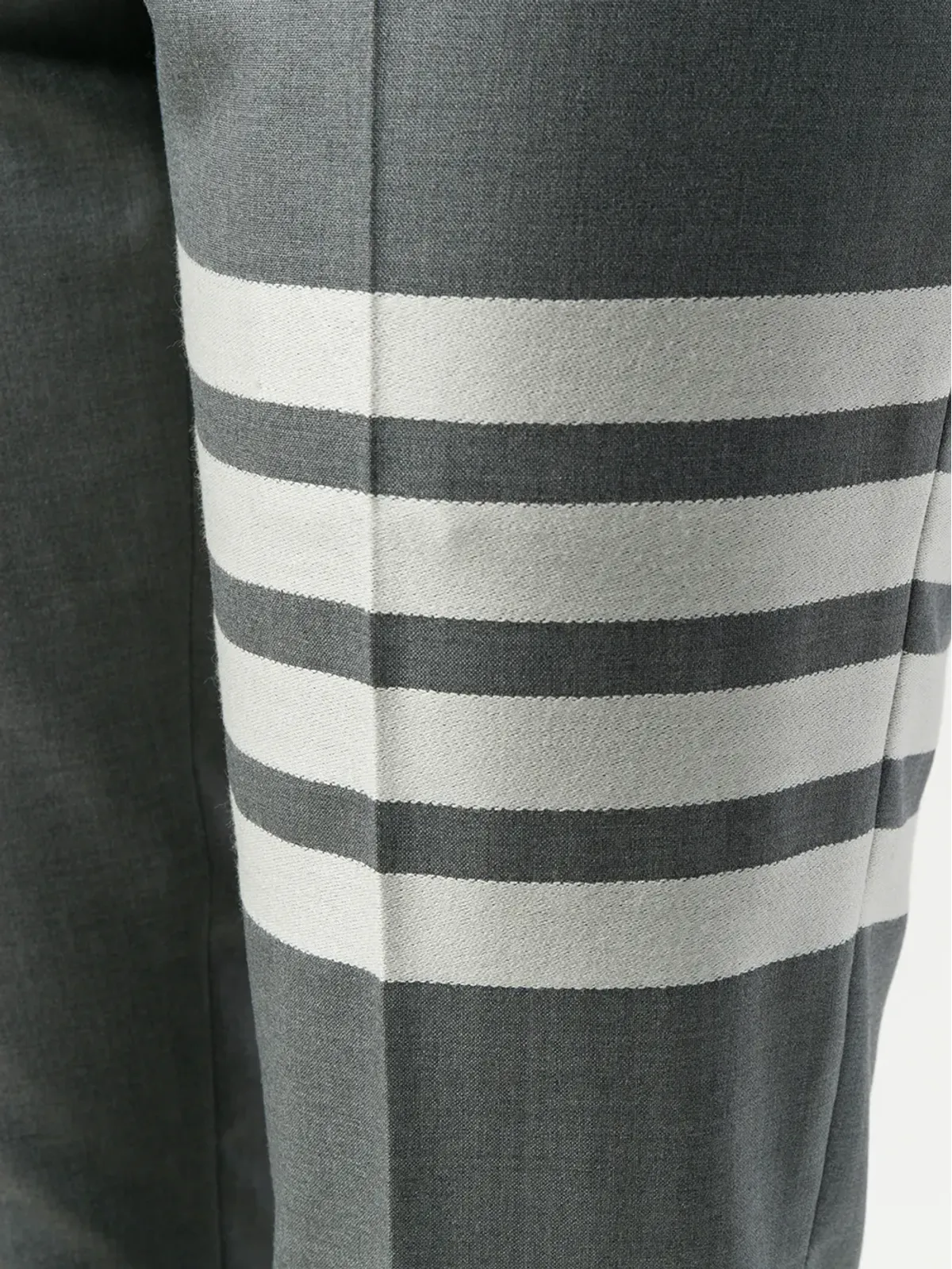 Thom Browne 4-Bar Stripe skinny trousers - Grey - 画像5